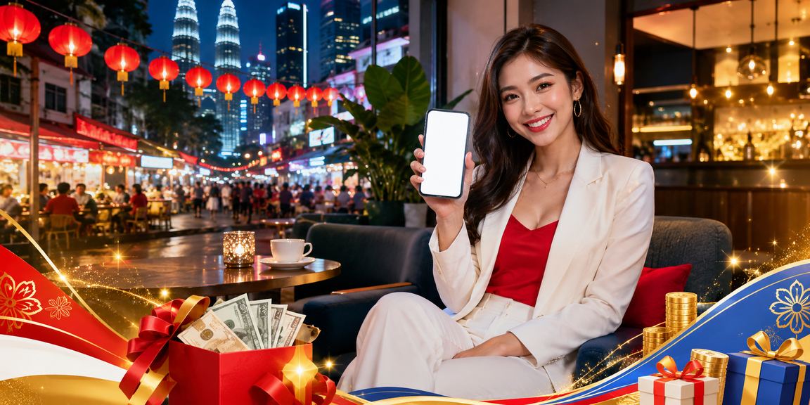 Pengguna Kuala Lumpur bermain permainan meja kasino melalui telefon mudah alih