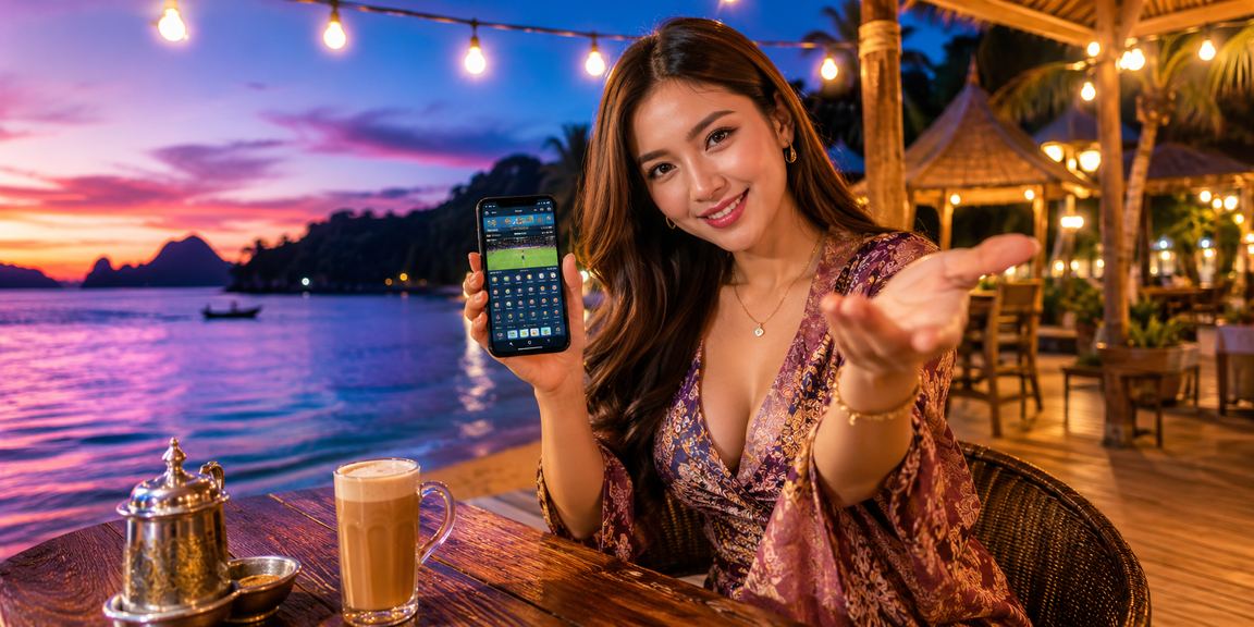 Pengguna di Langkawi membaca maklumat platform kasino mudah alih 700mt
